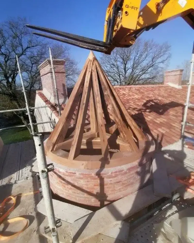 Réalisation charpente, AB Bois, Menuiserie artisanale, proche de Chantonnay