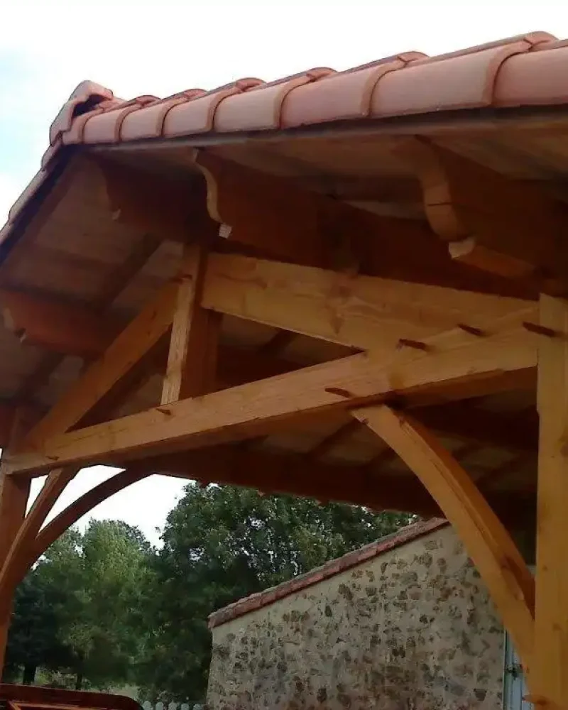Réalisation charpente, AB Bois, Menuiserie artisanale, proche de Chantonnay
