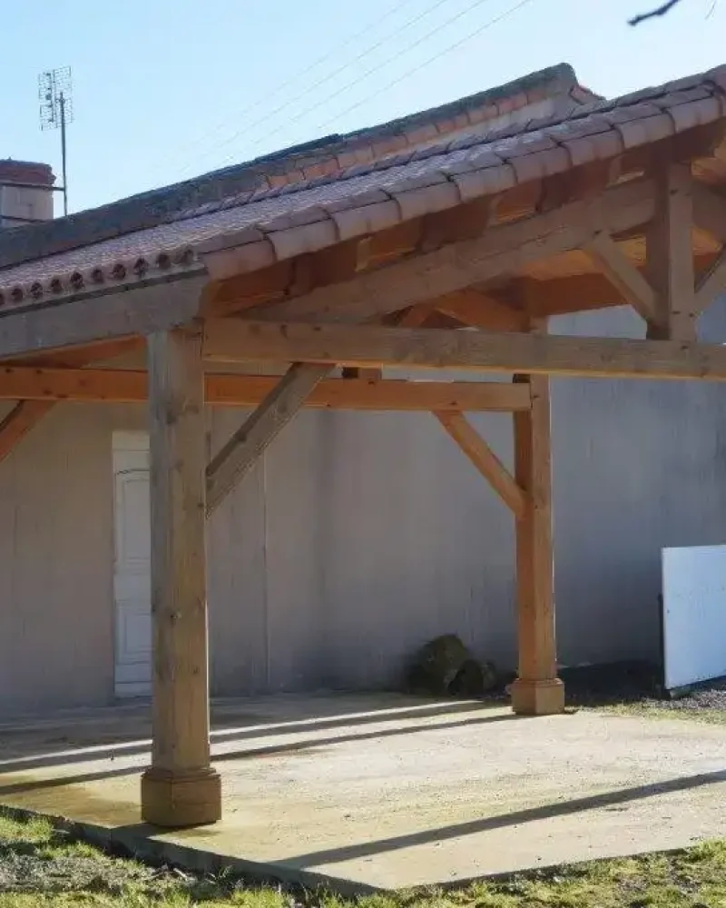 Réalisation charpente, AB Bois, Menuiserie artisanale, proche de Chantonnay