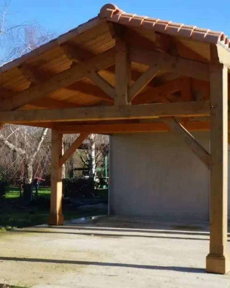 Réalisation charpente, AB Bois, Menuiserie artisanale, proche de Chantonnay