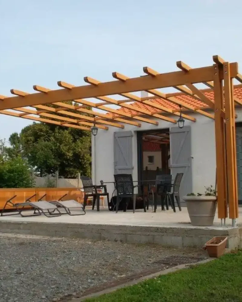 Réalisation menuiserie extérieure, AB Bois, Menuiserie artisanale, proche de Chantonnay