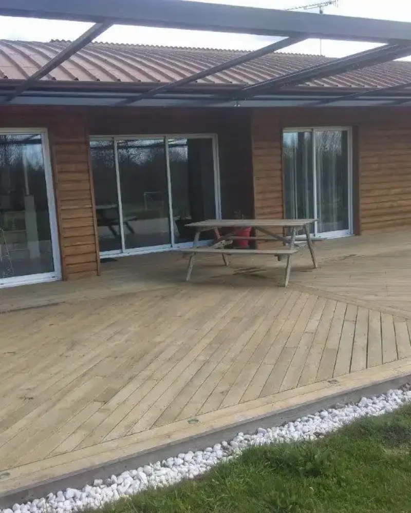 Réalisation menuiserie extérieure, AB Bois, Menuiserie artisanale, proche de Chantonnay